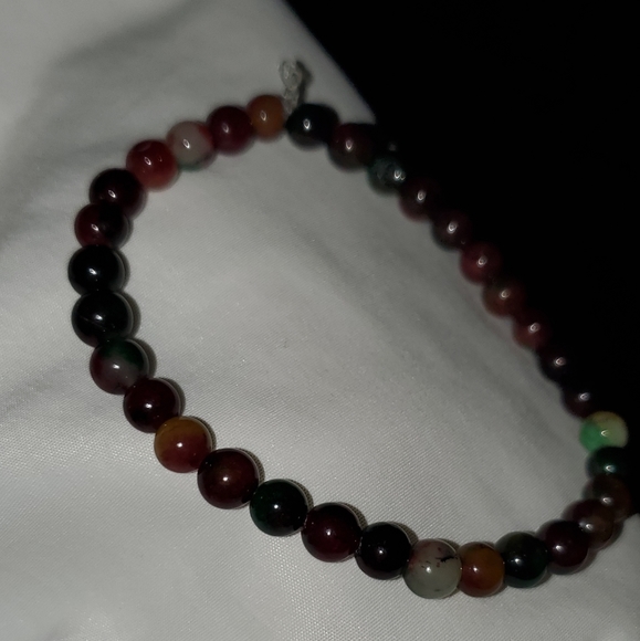 Jade Handmade Stretch Bracelet - Picture 8 of 8